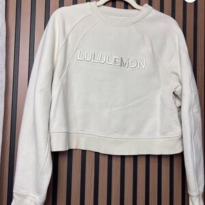 lululemon athletica White Sweatshirt
